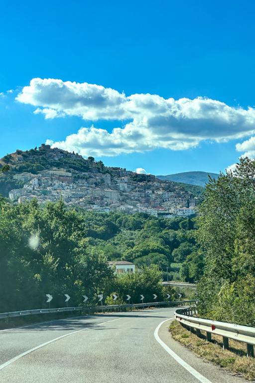 winding road in Italy