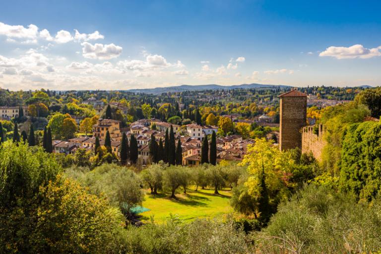 tuscany in october