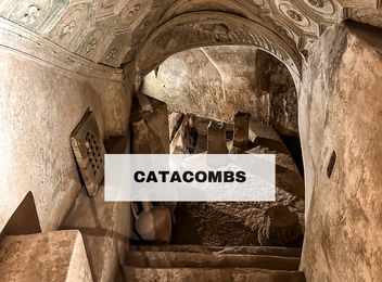 entrance to the catacombs