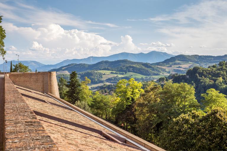 views from urbino walls