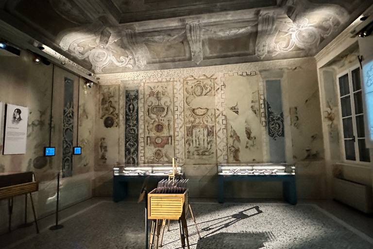 interactive exhibit at museum byron