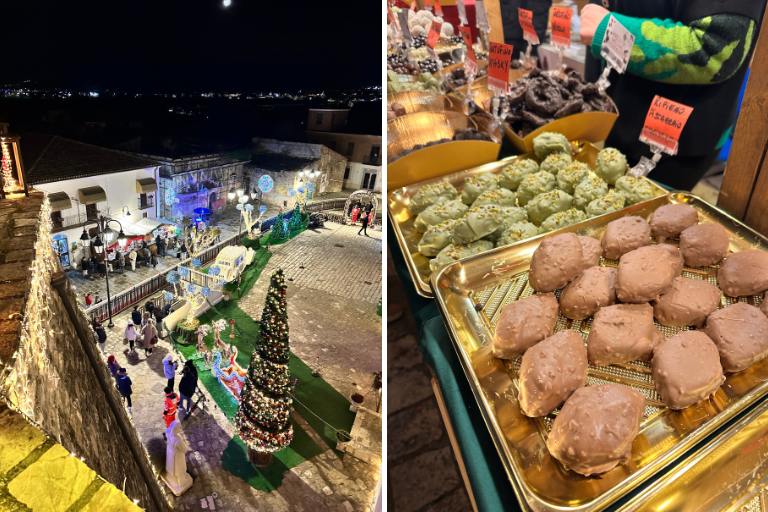 christmas market in campania